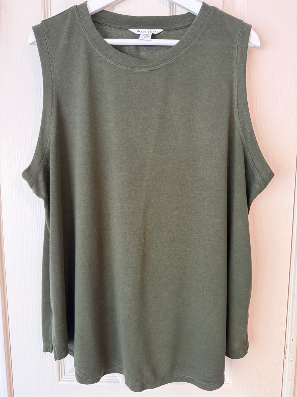 Athleta Olive Green Breezy Tank 2X